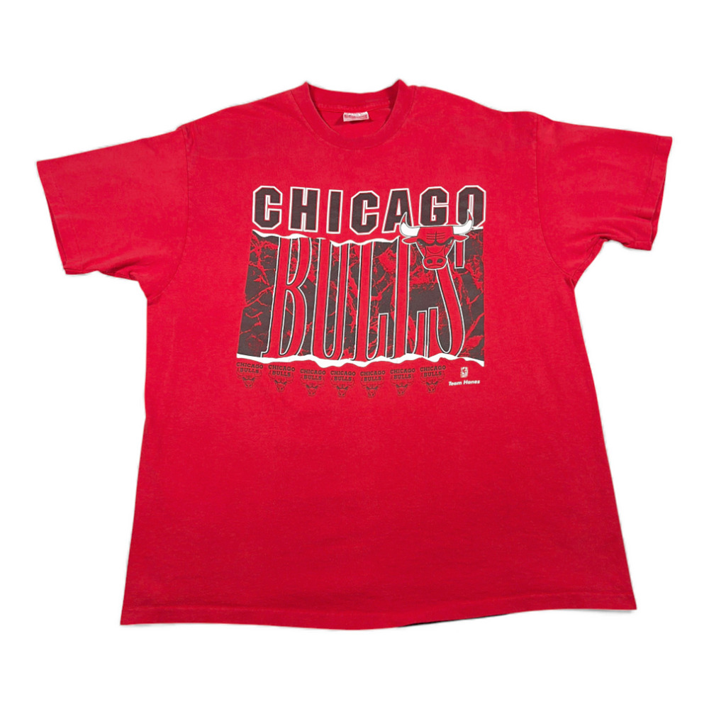 Vintage Chicago Bulls Shirt Adult EXTRA LARGE Red NBA Basketball USA 90s